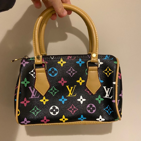 Louis Vuitton Handbags - Louis Vuitton Black Monogram Multicolour Mini Bag